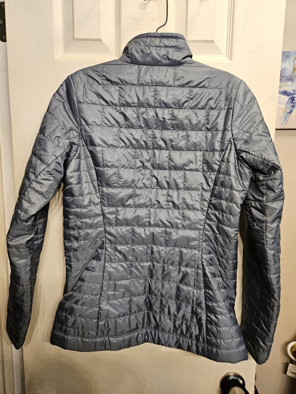 Patagonia Nano Puff Jacket coat blue womens size xs extra small - Picture 4 of 6